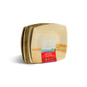 Caja con 20 paquetes ARECA “PLATO DESECHABLE BIODEGRADABLE” (Hecho de Hoja de Palma)